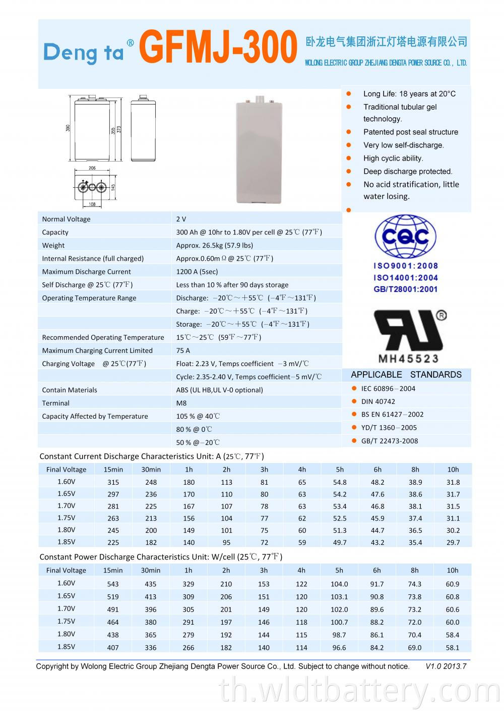 Gfmj 300 Datasheet H 01